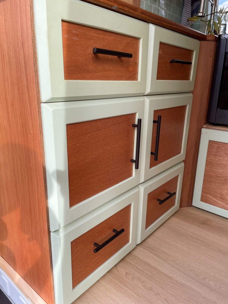 4 Voices Mobile Office Fitout - Revanped Custom Van Conversions Sunshine Coast - Custom Cabinetry