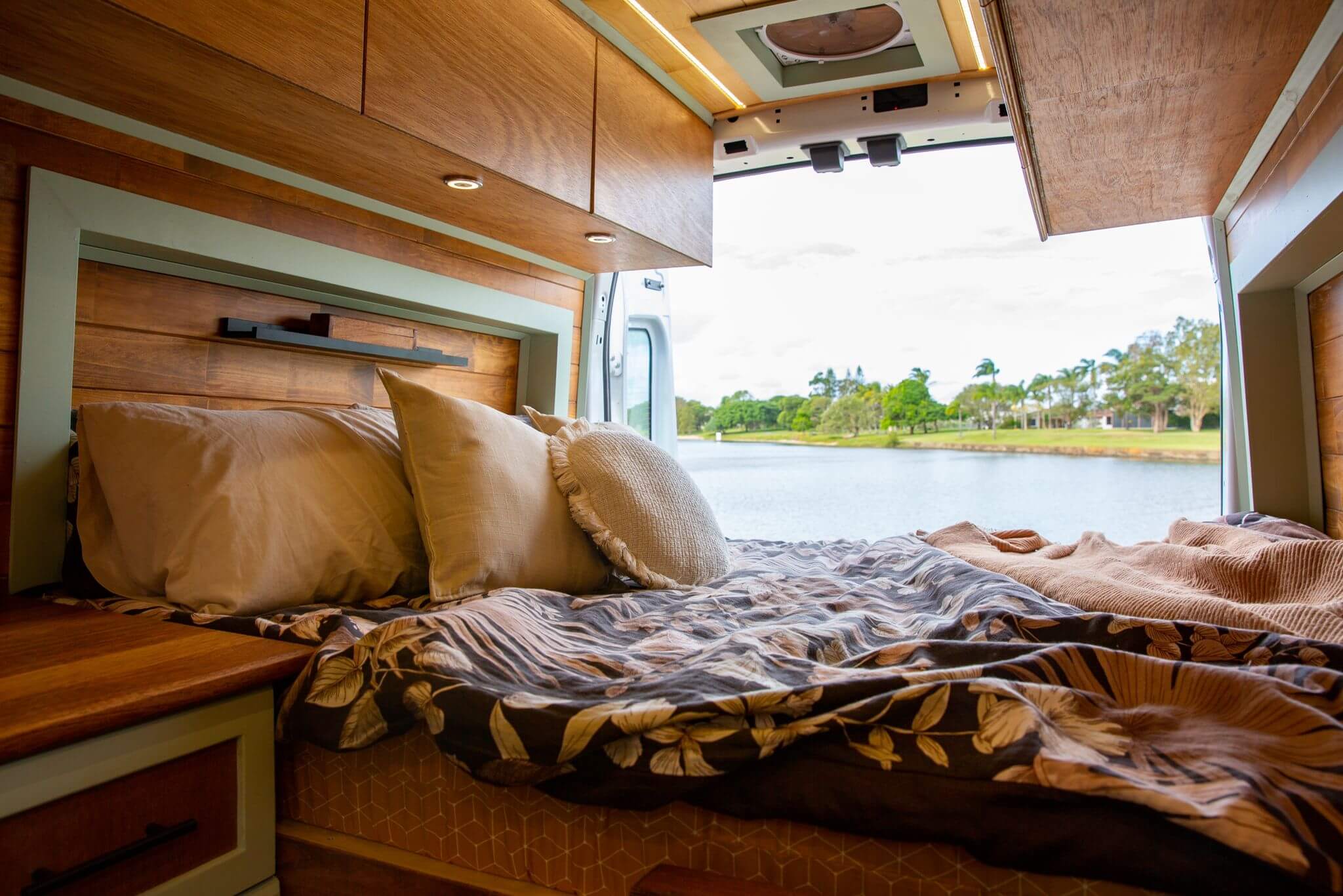 4 Voices Mobile Office Fitout - Revanped Custom Van Conversions Sunshine Coast