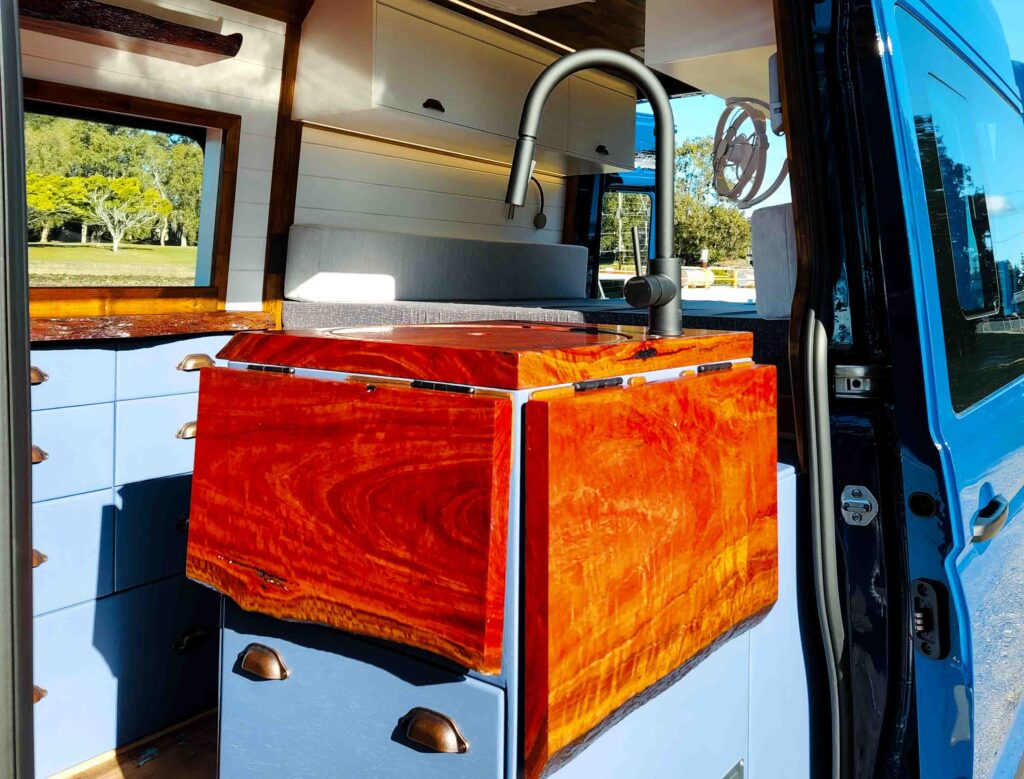 Revanped Bespoke Camper Van / RV Fitout - Grant & Janet VW Crafter