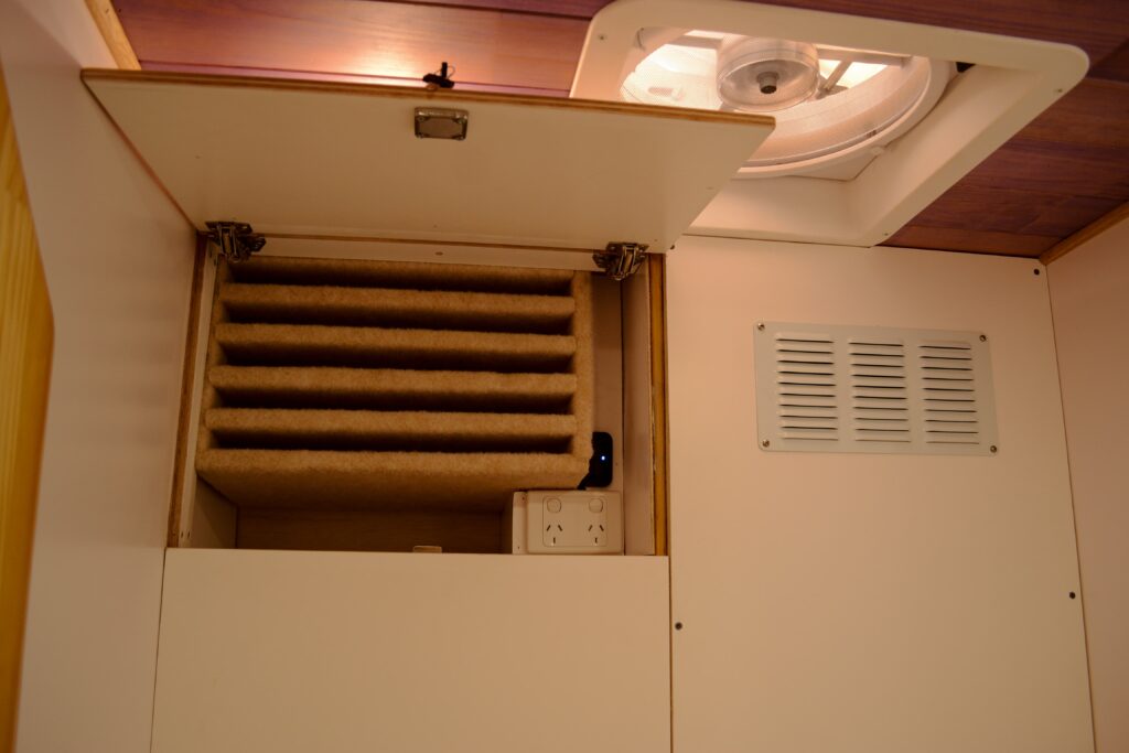 4 Voices Mobile Office Fitout - Revanped Custom Van Conversions Sunshine Coast - Custom Cabinetry