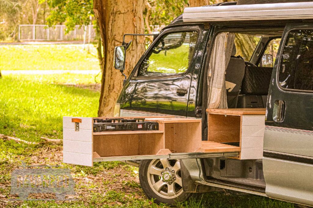 Revanped Bespoke Camper Van / RV Fitout - Ian Toyota Hiace Conversion
