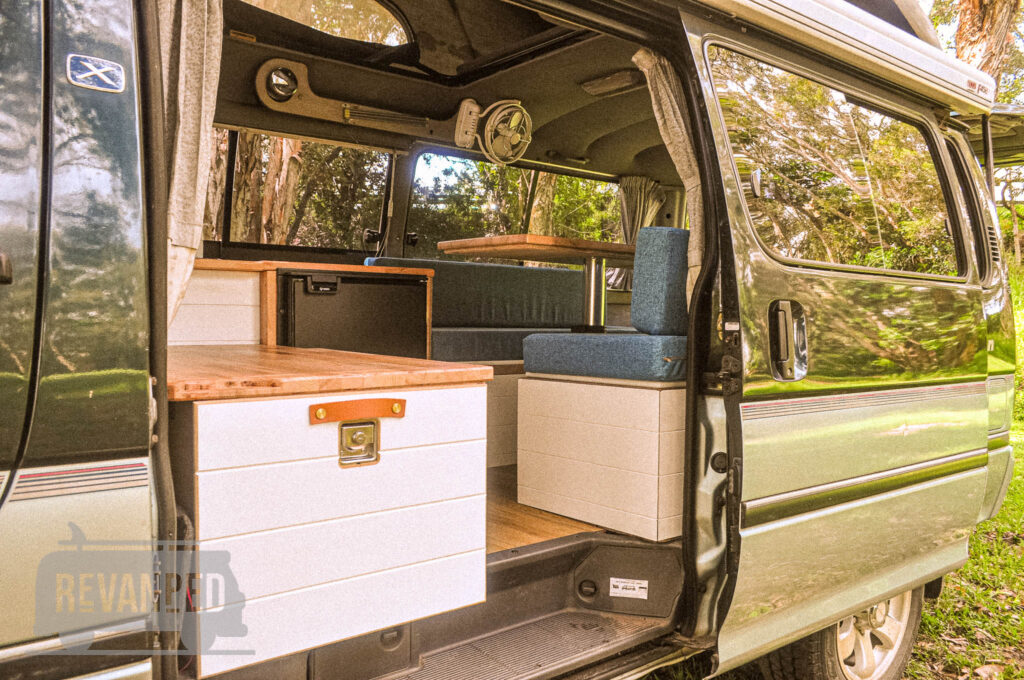 Revanped Bespoke Camper Van / RV Fitout - Ian Toyota Hiace Conversion