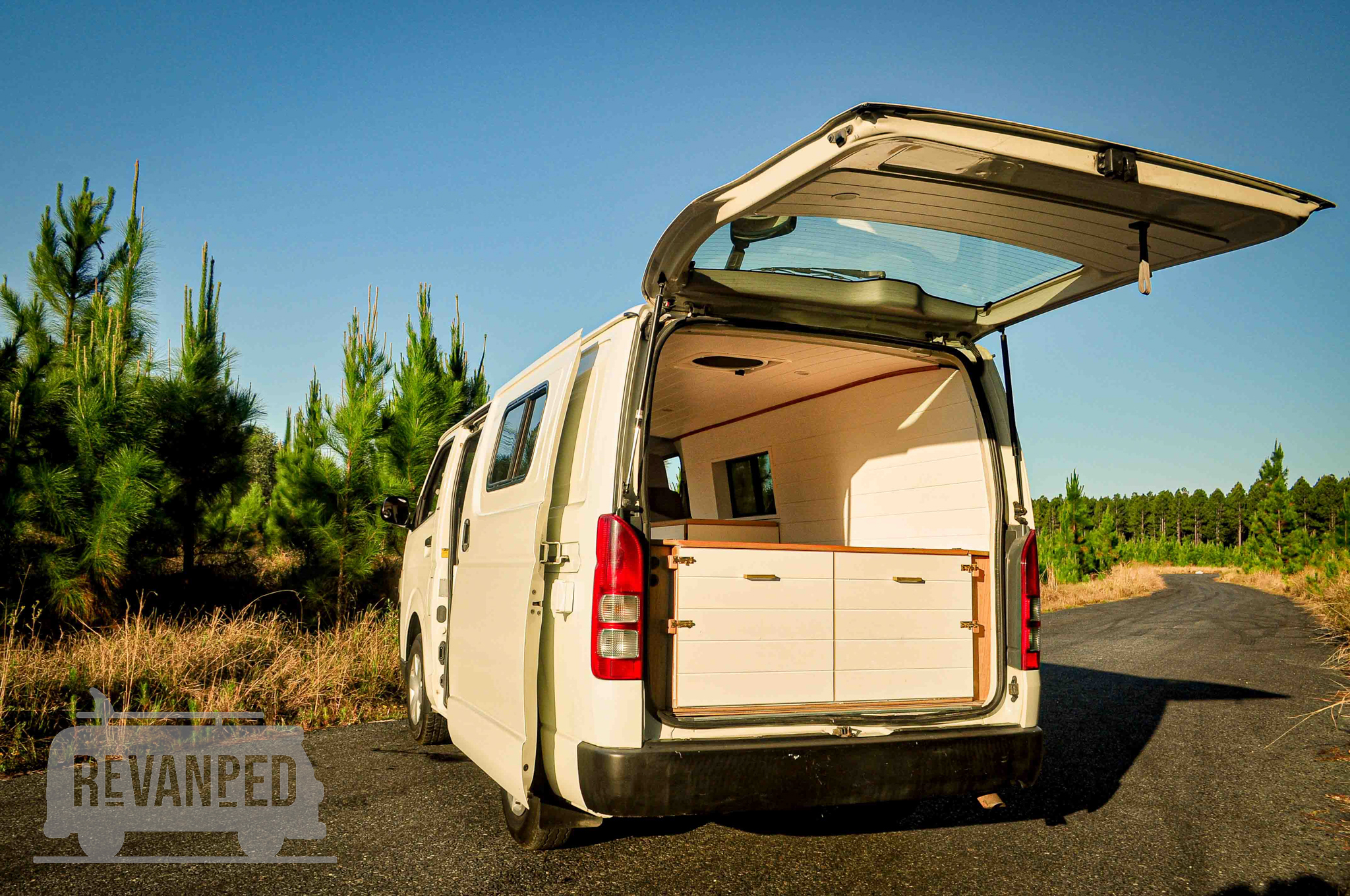 Revanped Custom Camper Van / RV Fitout - Shellys Toyota Hiace Conversion